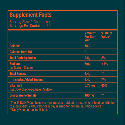 Glucosamine — Joint Support Gummies (Adult)